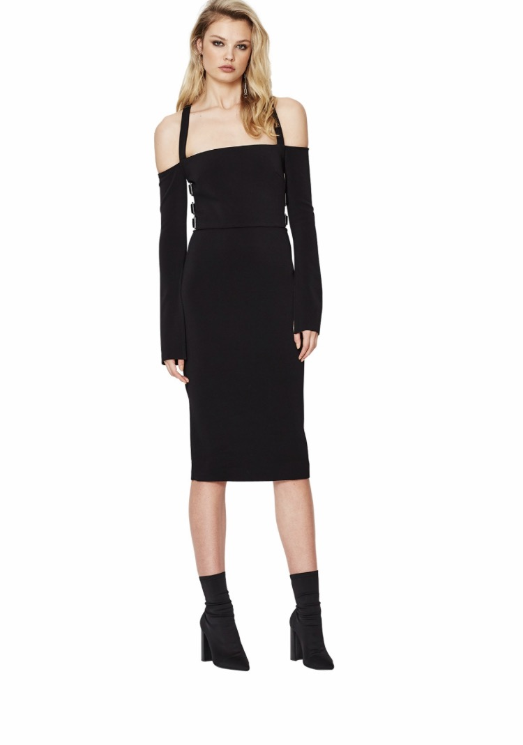 Hire a Bec & Bridge Smoke Stone Midi Dress