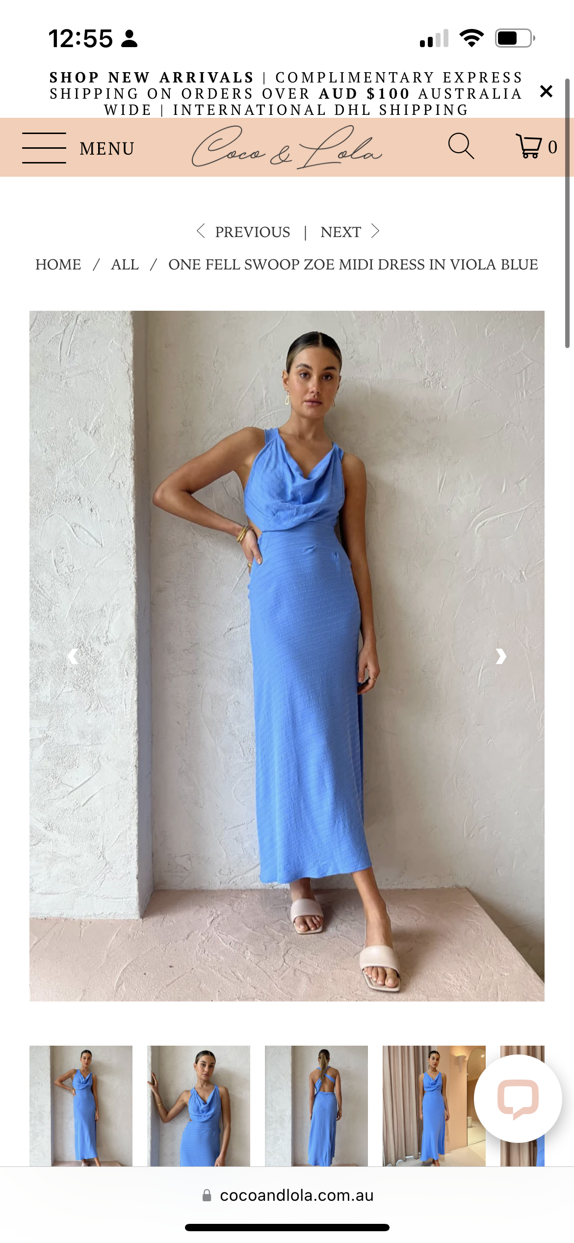 One Fell Swoop Blue to loan