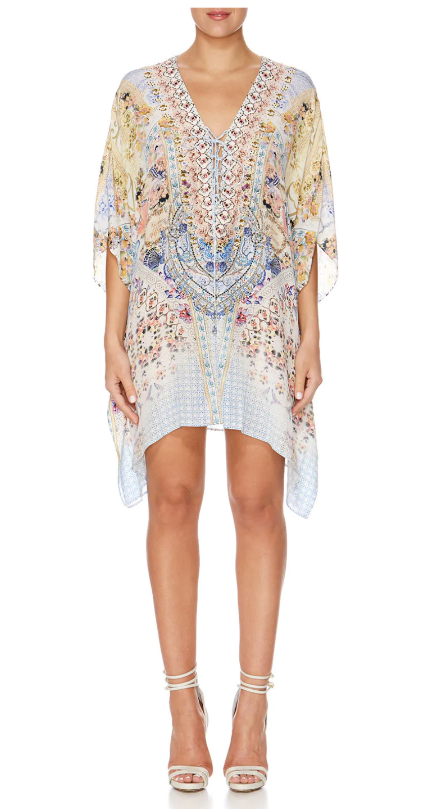 Cheap designer Camilla Short Lace Up Kaftan Girl Next Door