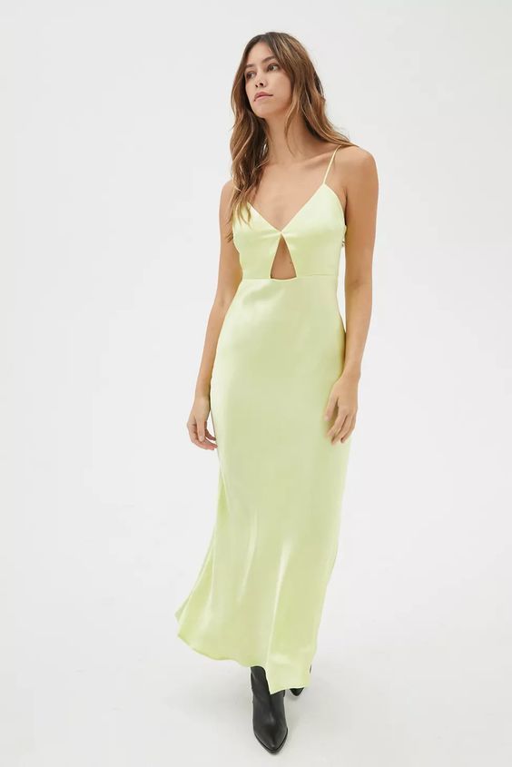 Designer rental Bec & Bridge Citrus Sweetie Maxi Dress