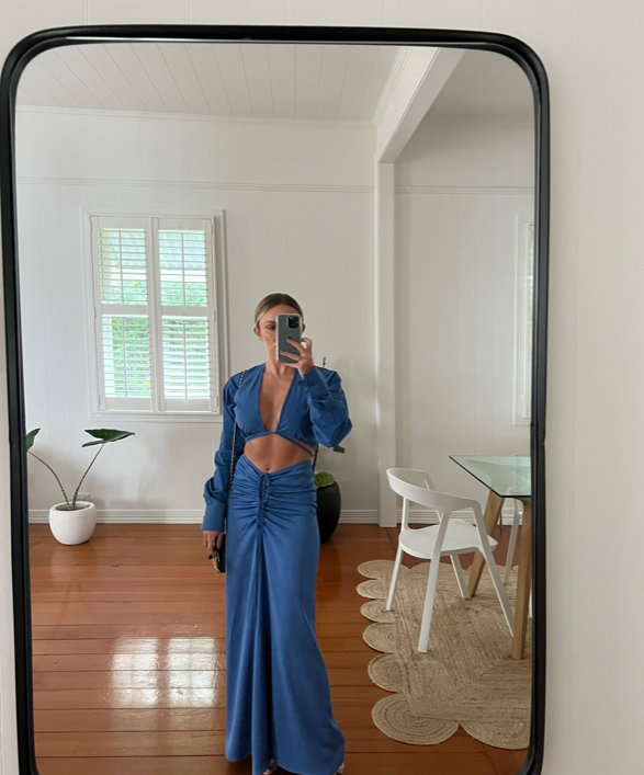 Loan a Christopher Esber Ruched Long Sleeve Set