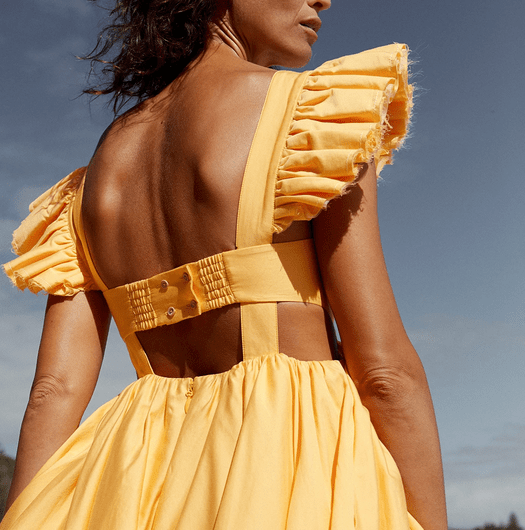 Designer rental Aje Midsummer Mini Dress