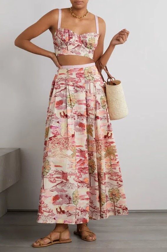 Loan a Emporio Sirenuse Top And Skirt Set