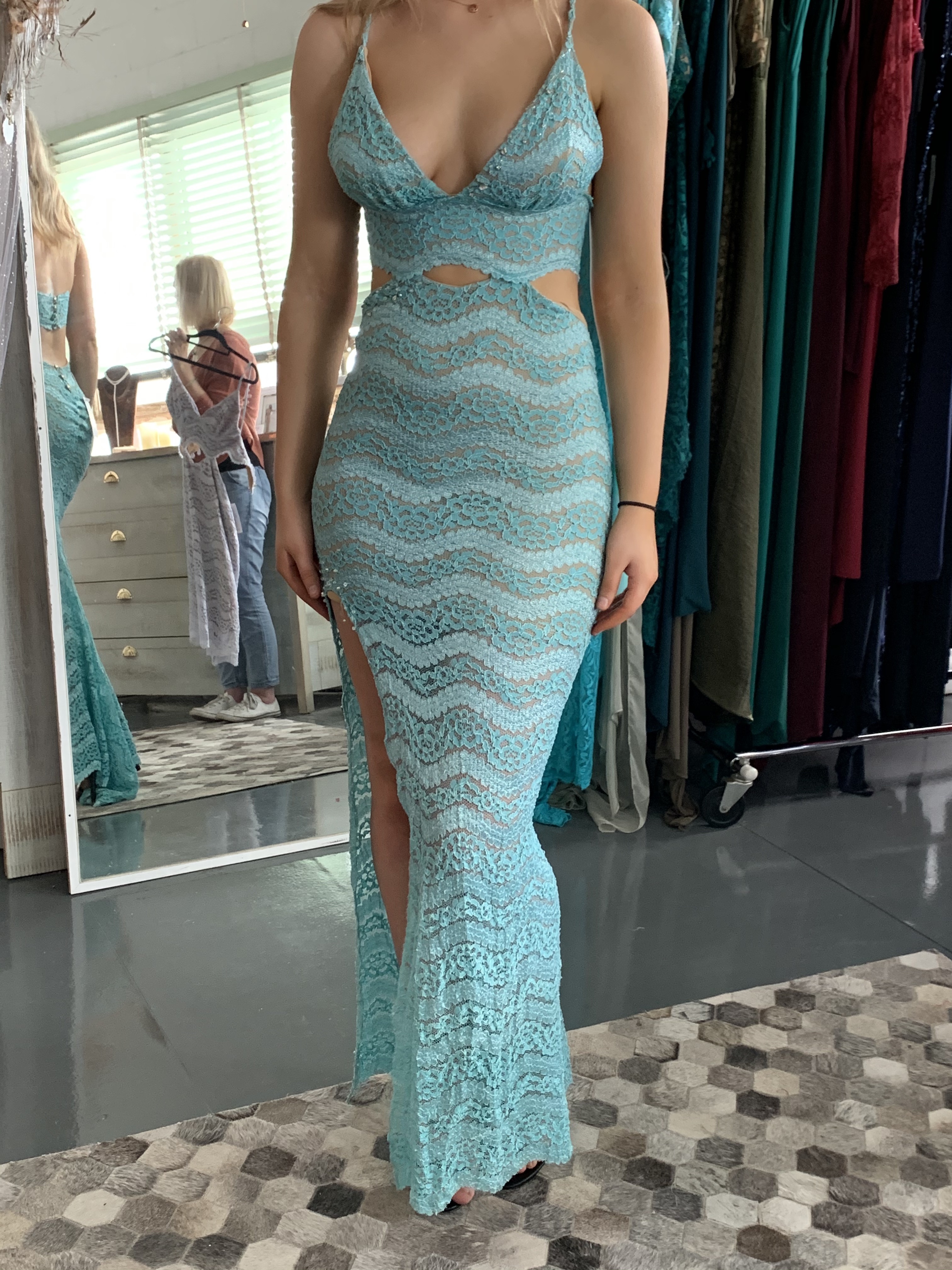 Formal rental Amy Taylor Ocean Of Paradise Gown
