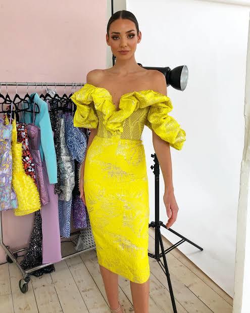 Cheap designer Yellow Eliya The Label