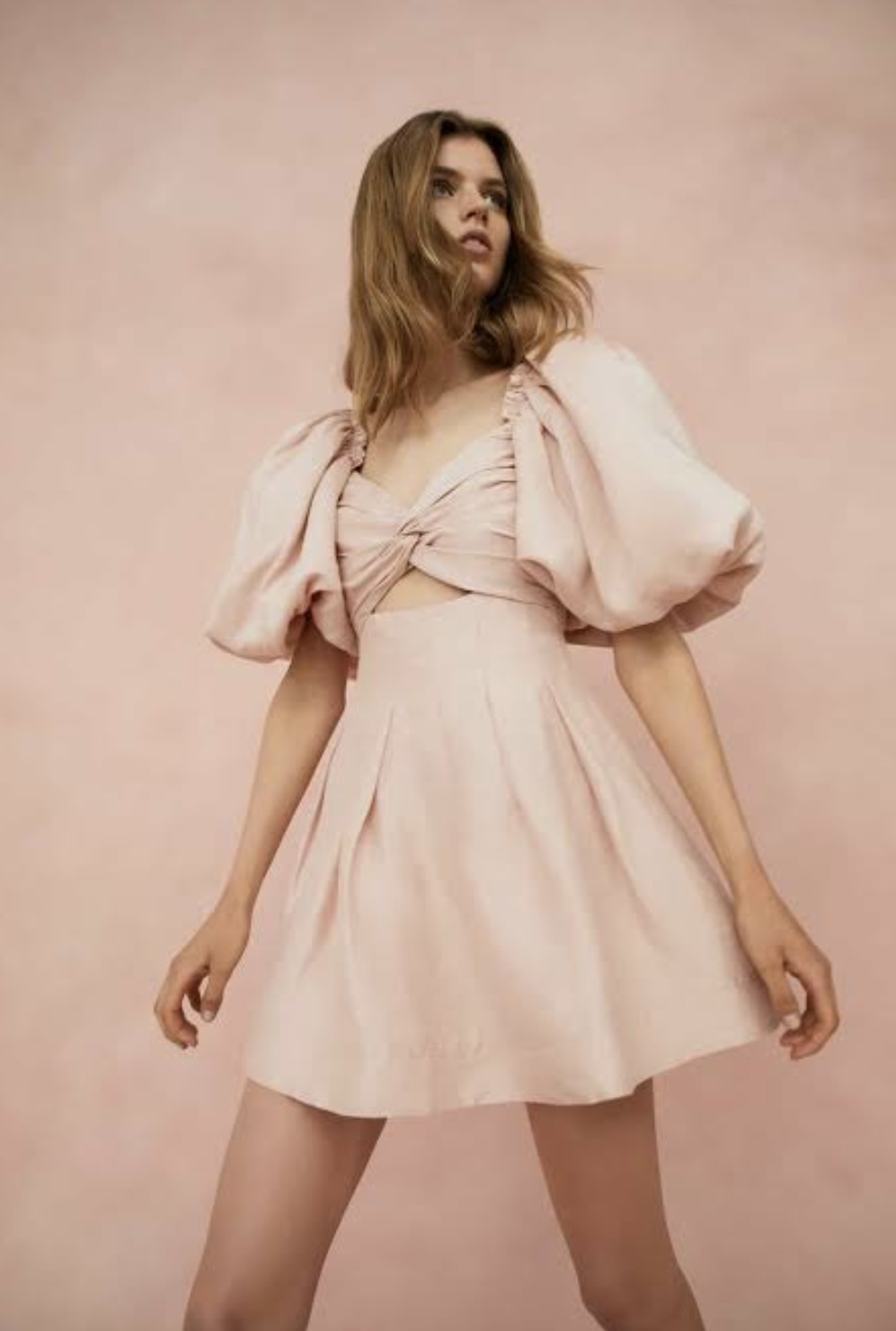 Hire a Aje Dusk Knot Puffed Sleeve