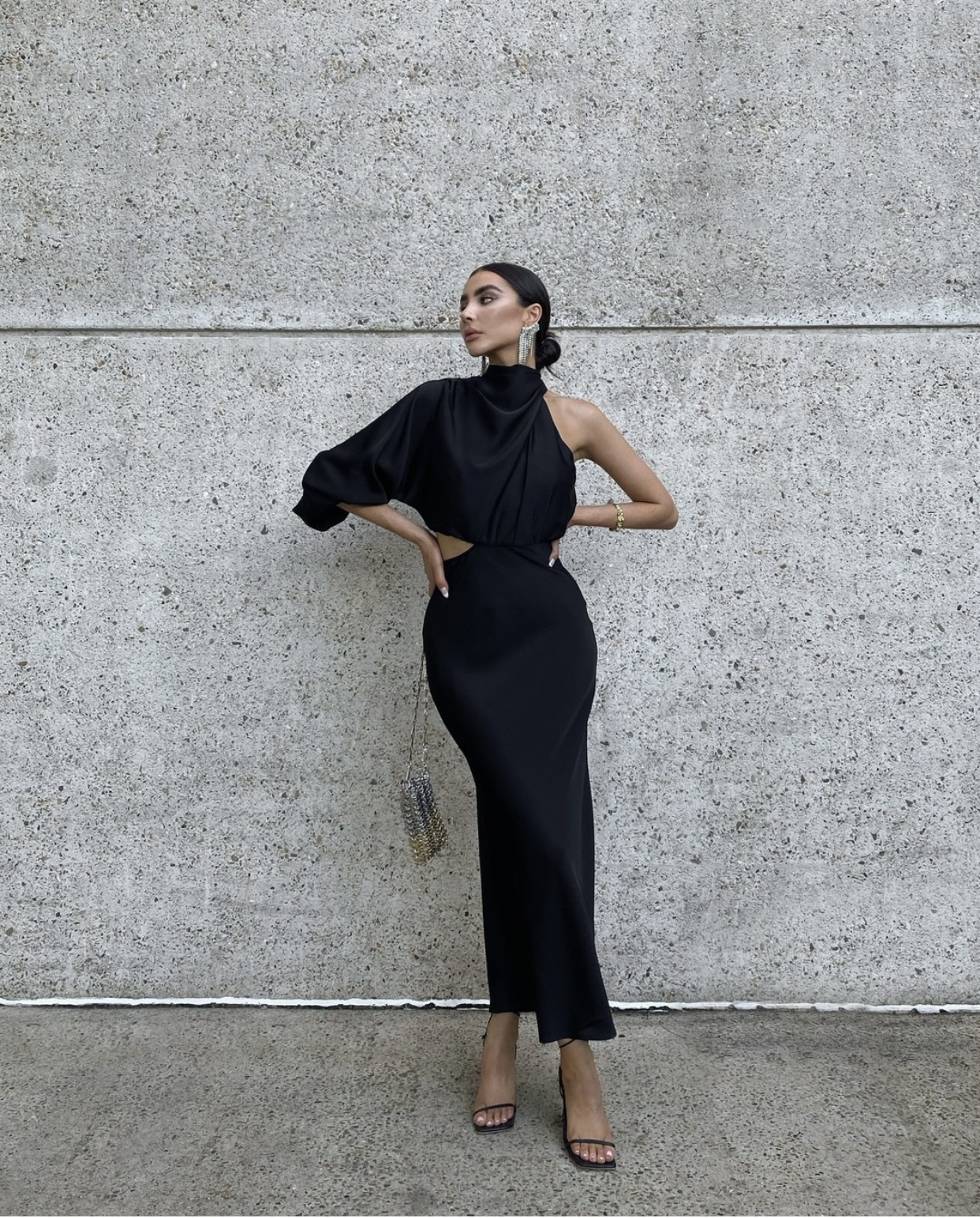 Rental Sheike Sheike Olivia Maxi Dress Black