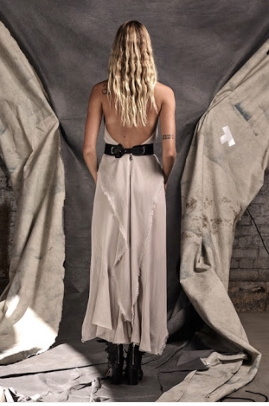 For rent a Kitx Protest Drape Dress