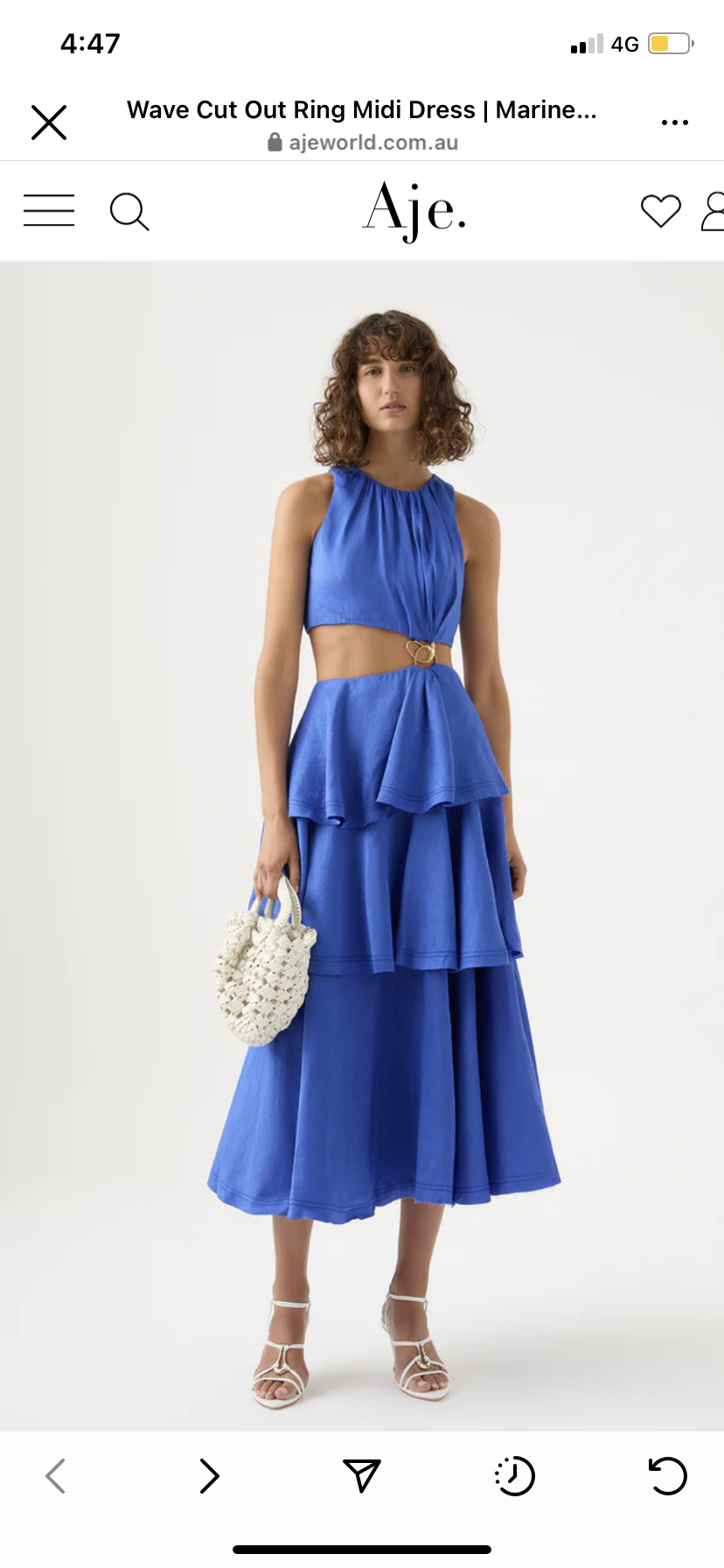 Cheap designer Blue Aje