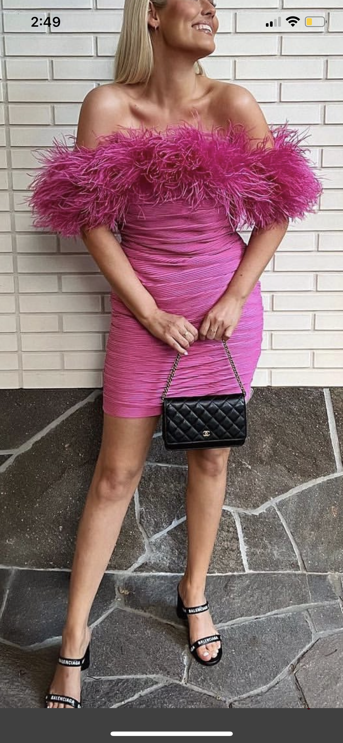 Rachel Gilbert Pink for loan