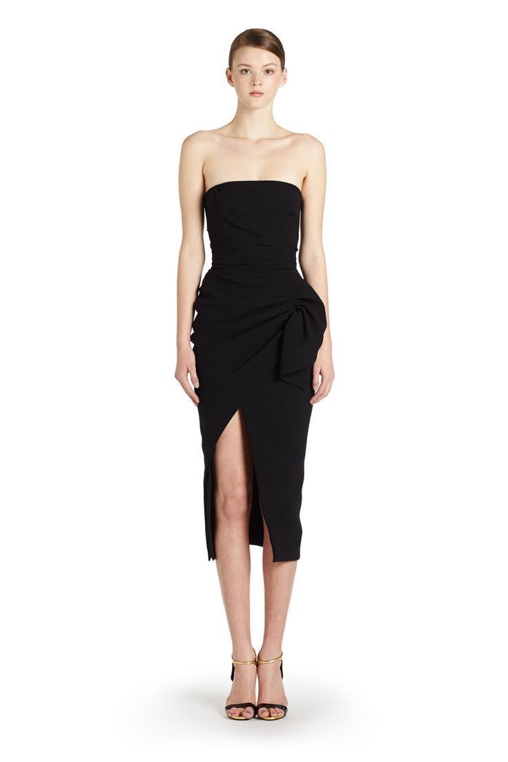 Cheap designer Maticevski Contoured Strapless Dress