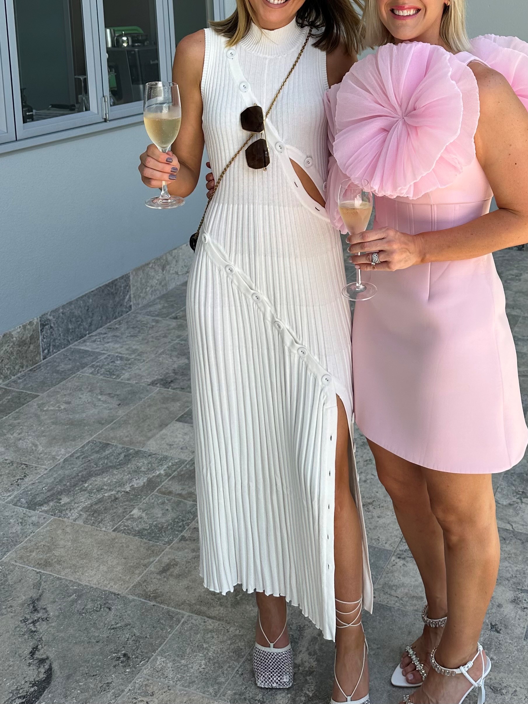 Hire a Christopher Esber Deconstruct Spiral Knit Dress