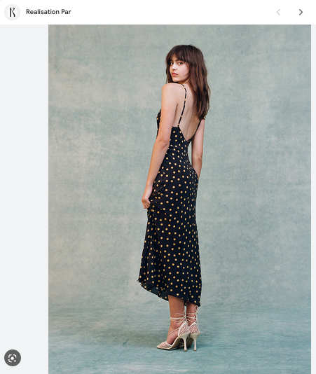 For rent a Realisation Par Iggy Dress Yellow Polkadot (Size Small)