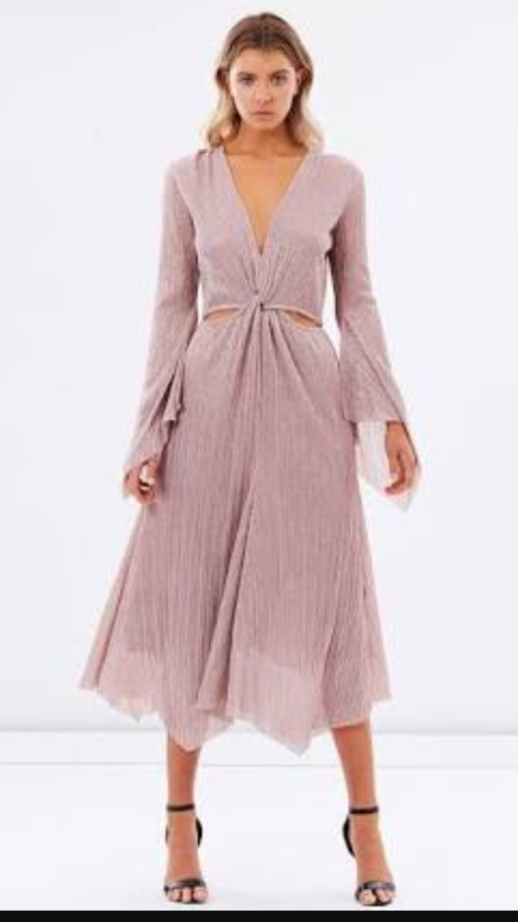 Formal rental Bec & Bridge Heather Mist Dress