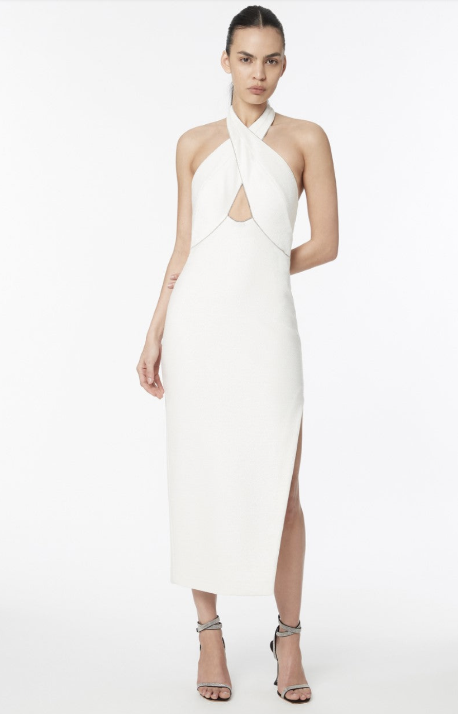 Cheap designer Manning Cartell Cosmic Turn Halter Midi Dress