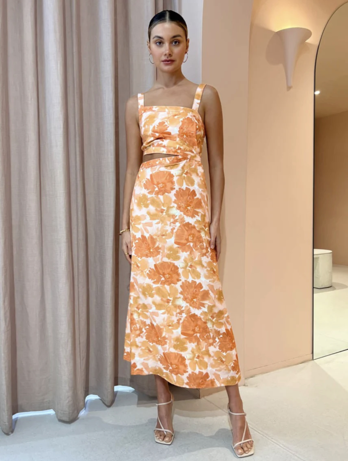 Loan a Significant Other Elena Midi Dress