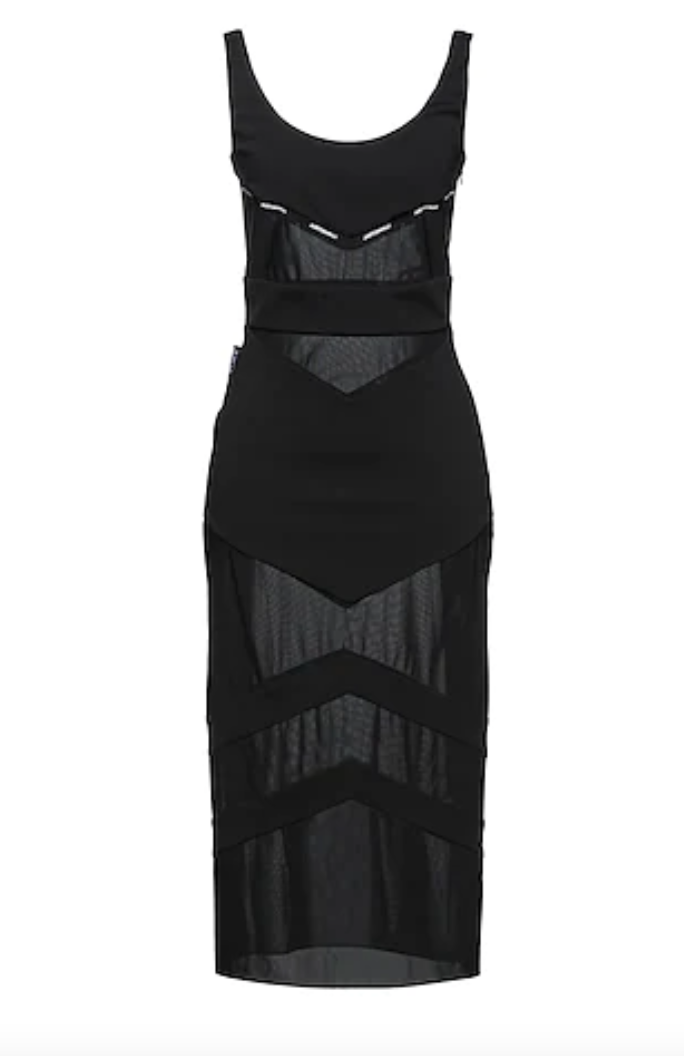For rent a Just Cavalli × Roberto Cavalli Just Cavalli Midi Mesh Dress