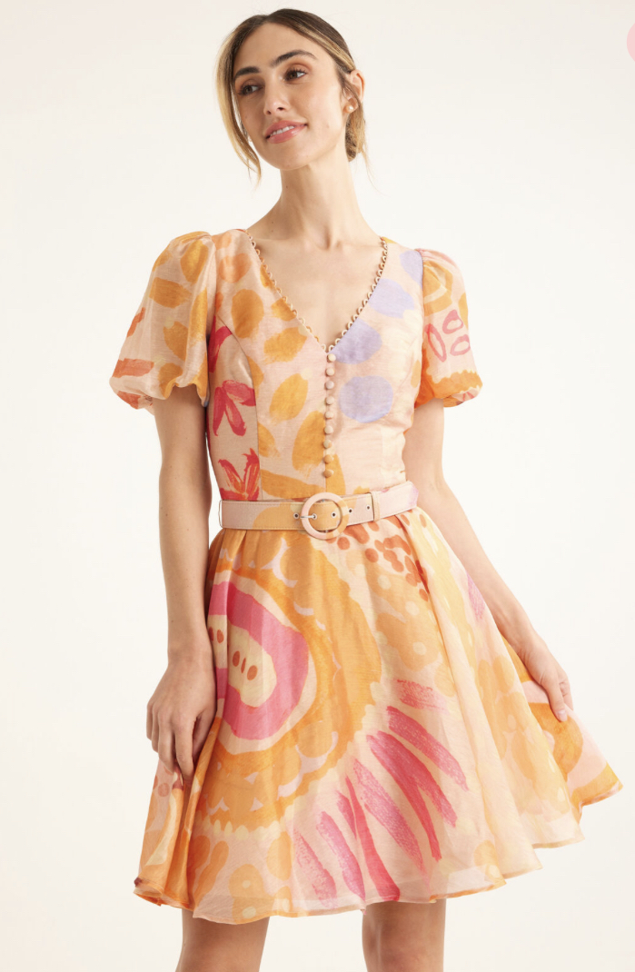 Loan a Review Dreaming Of Sunset Mini Dress