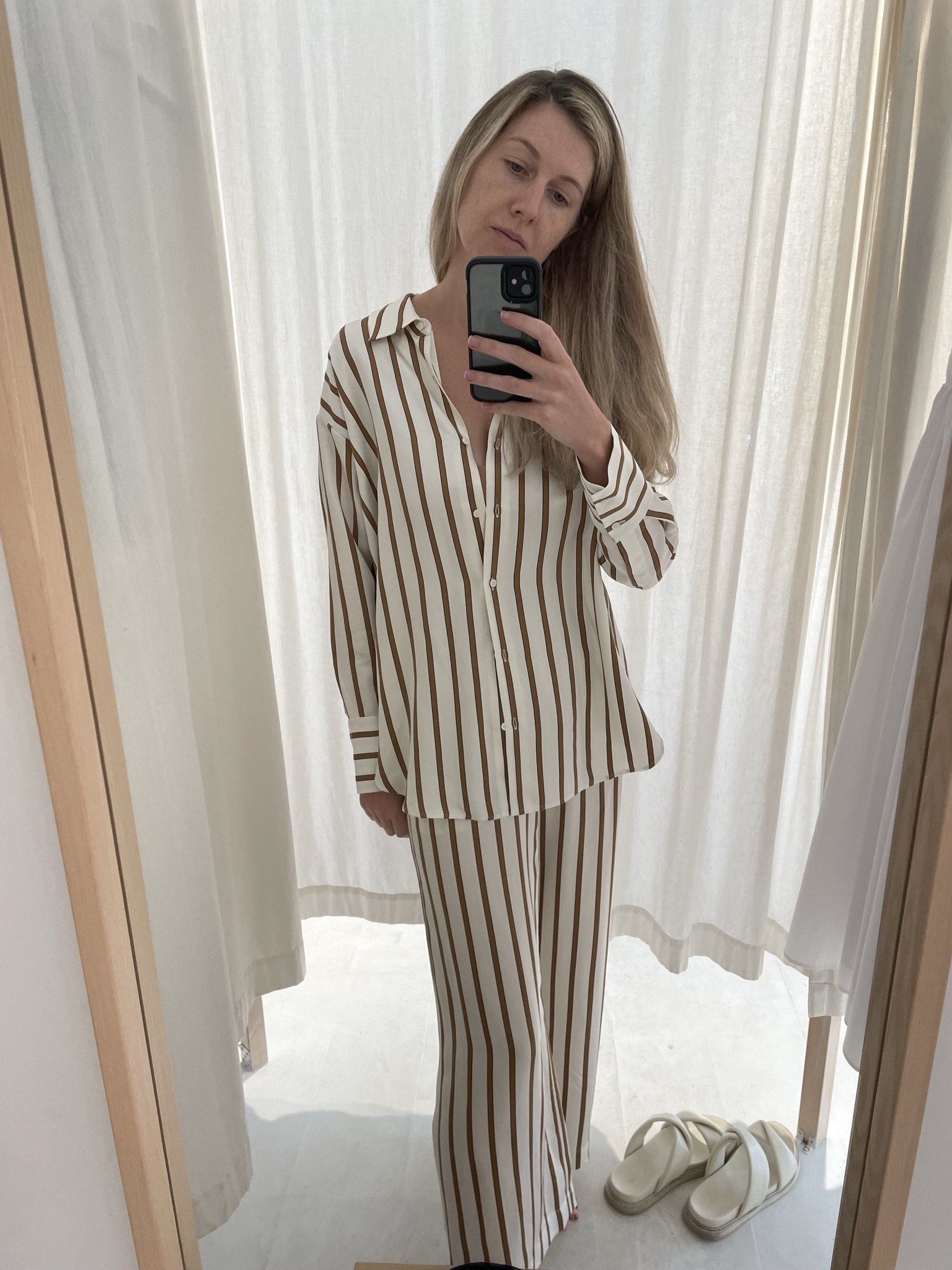 Cheap designer Assembly Label Italian Jacquard Stripe Silk Set