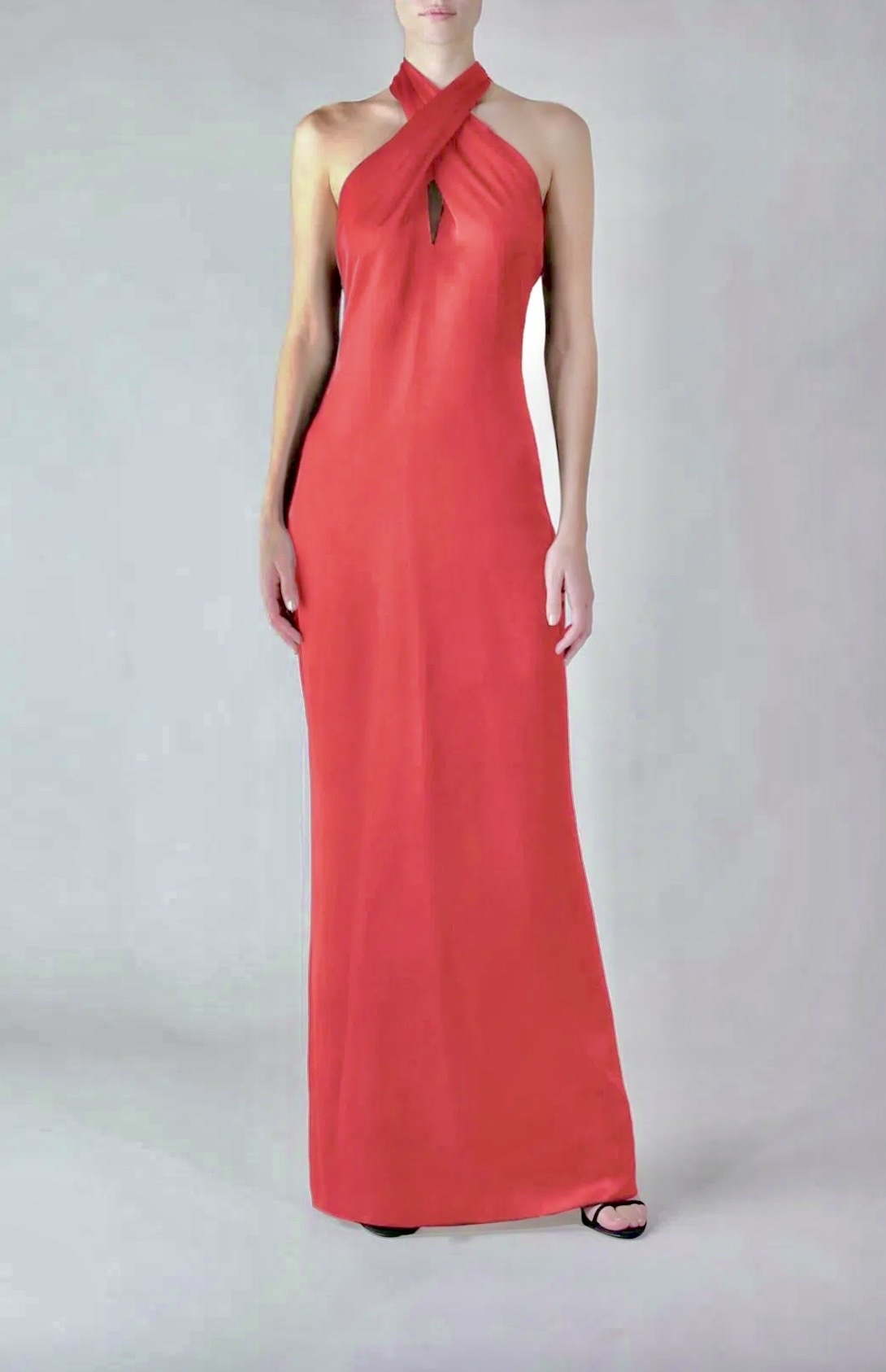 Designer rental Orange Carla Zampatti