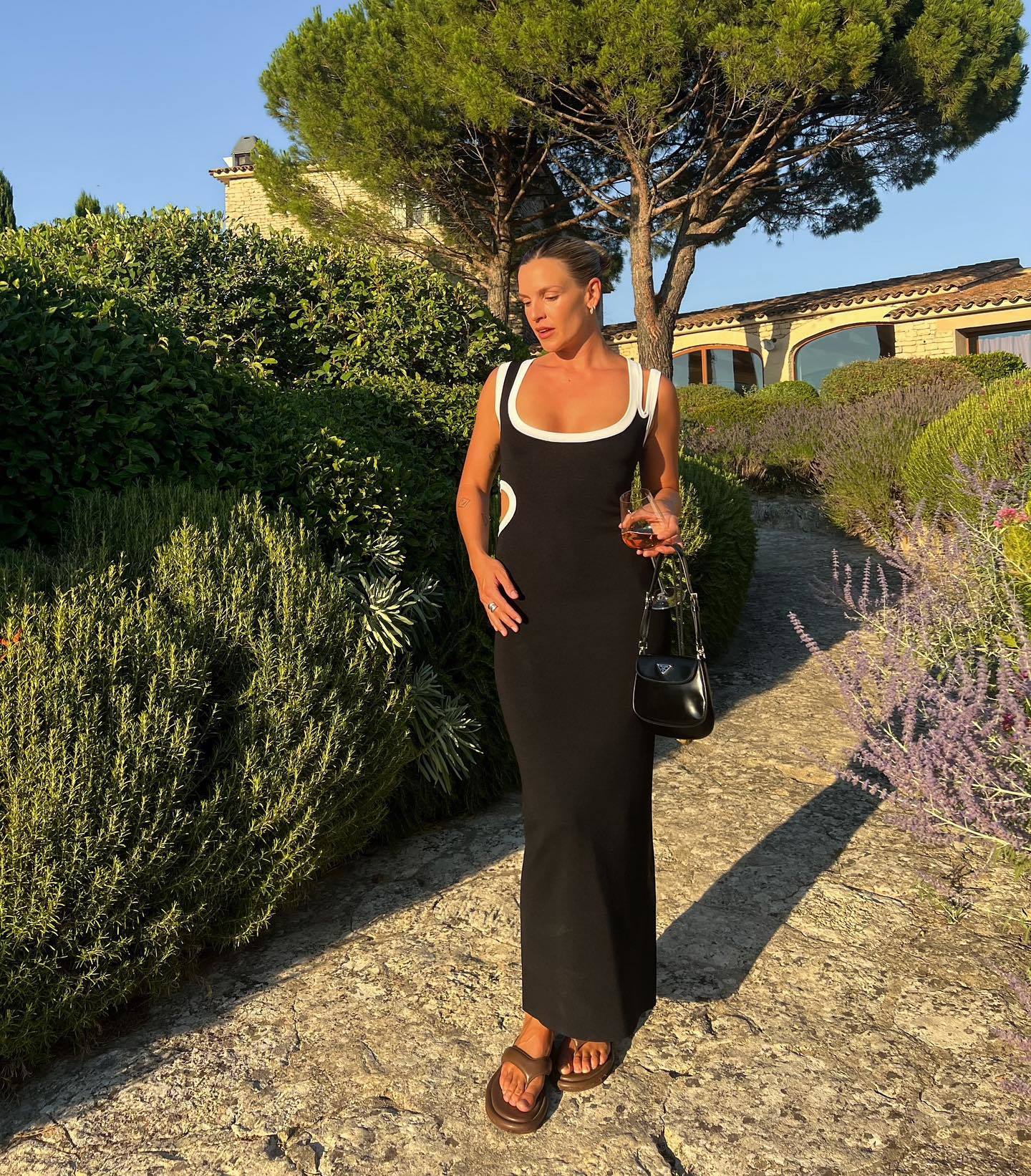 Hire a Sir The Label Evalina Cut Out Dress