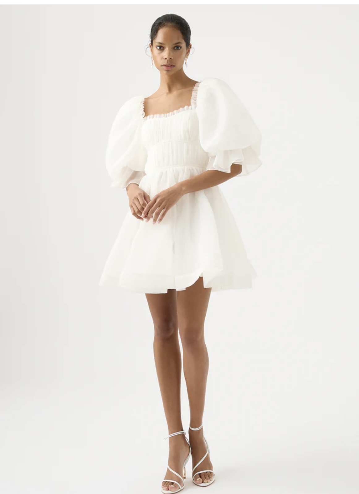 Rent a Aje Astrid Tie Back Mini Dress