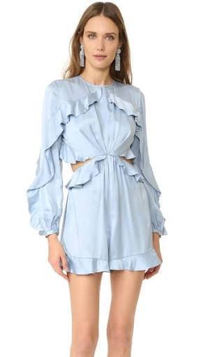 Formal rental Zimmermann Winsome Flutter Playsuit