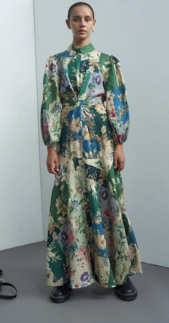 Loan a Alemais Loretta Patchwork Midi