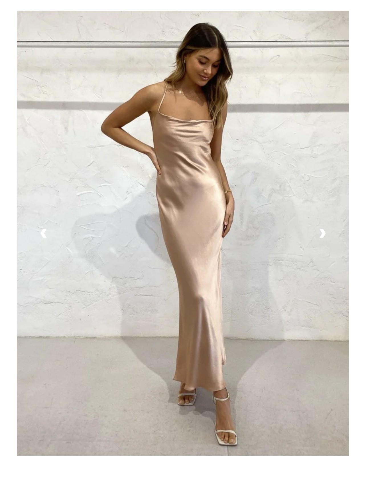 Rent a Shona Joy La Lyne Lace Back Maxi Dress