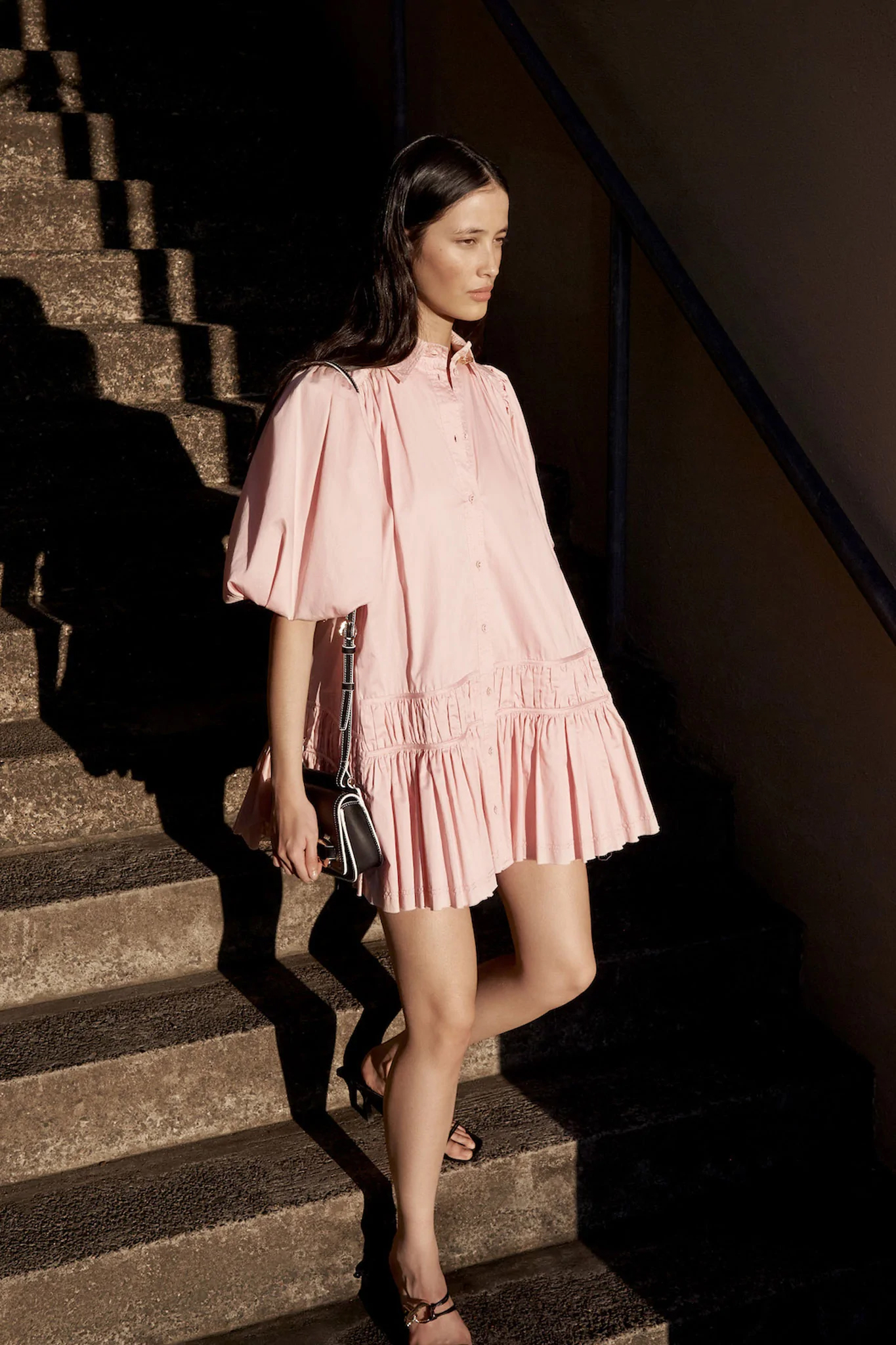 Loan a Aje Yvette Smock Mini Dress