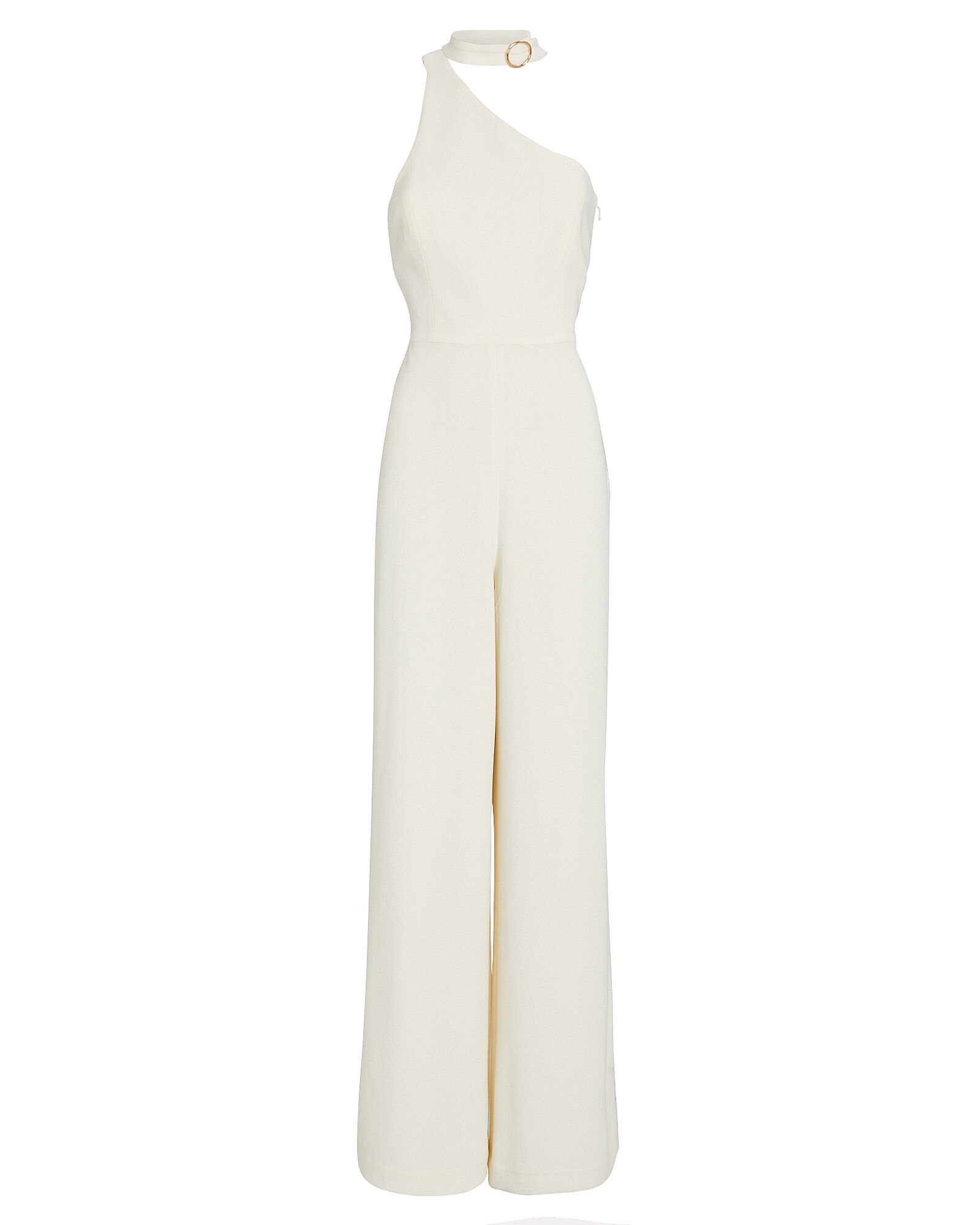 Formal rental Zimmermann One Shoulder Tie Neck Jumpsuit