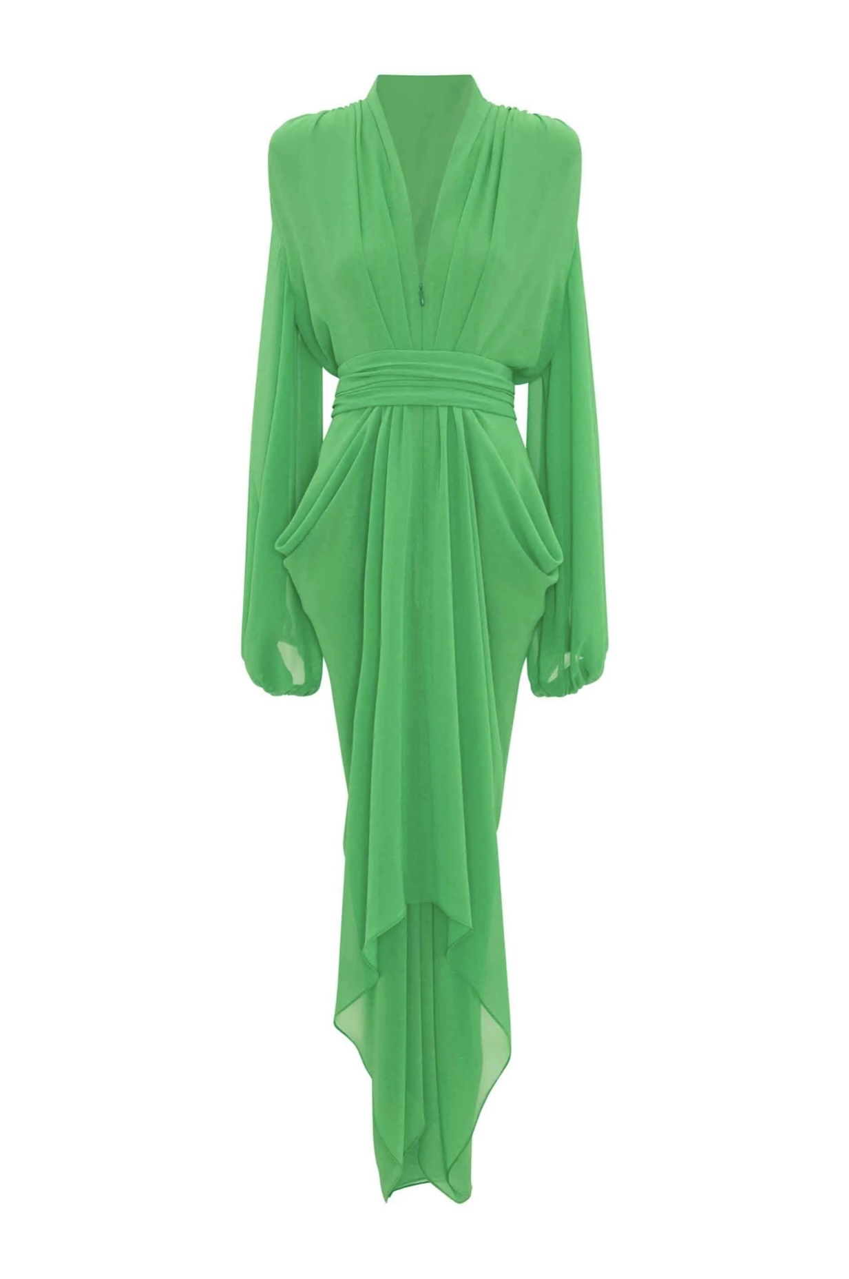Rental Carla Zampatti Apple Modern Love Waterfall Dress