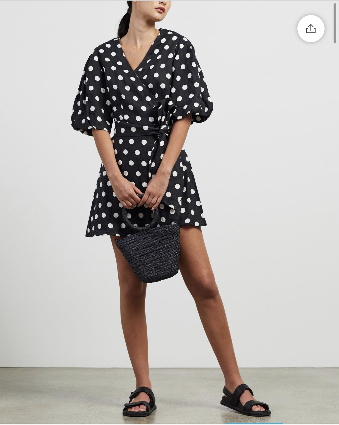 Rental Faithfull The Brand Govida Wrap Dress