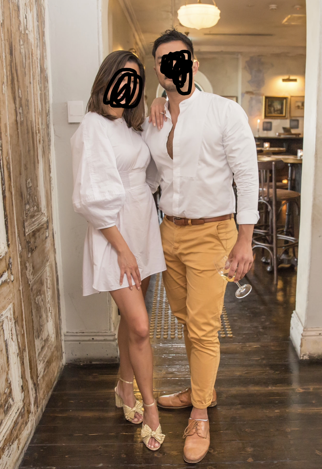 Formal rental White Camilla And Marc