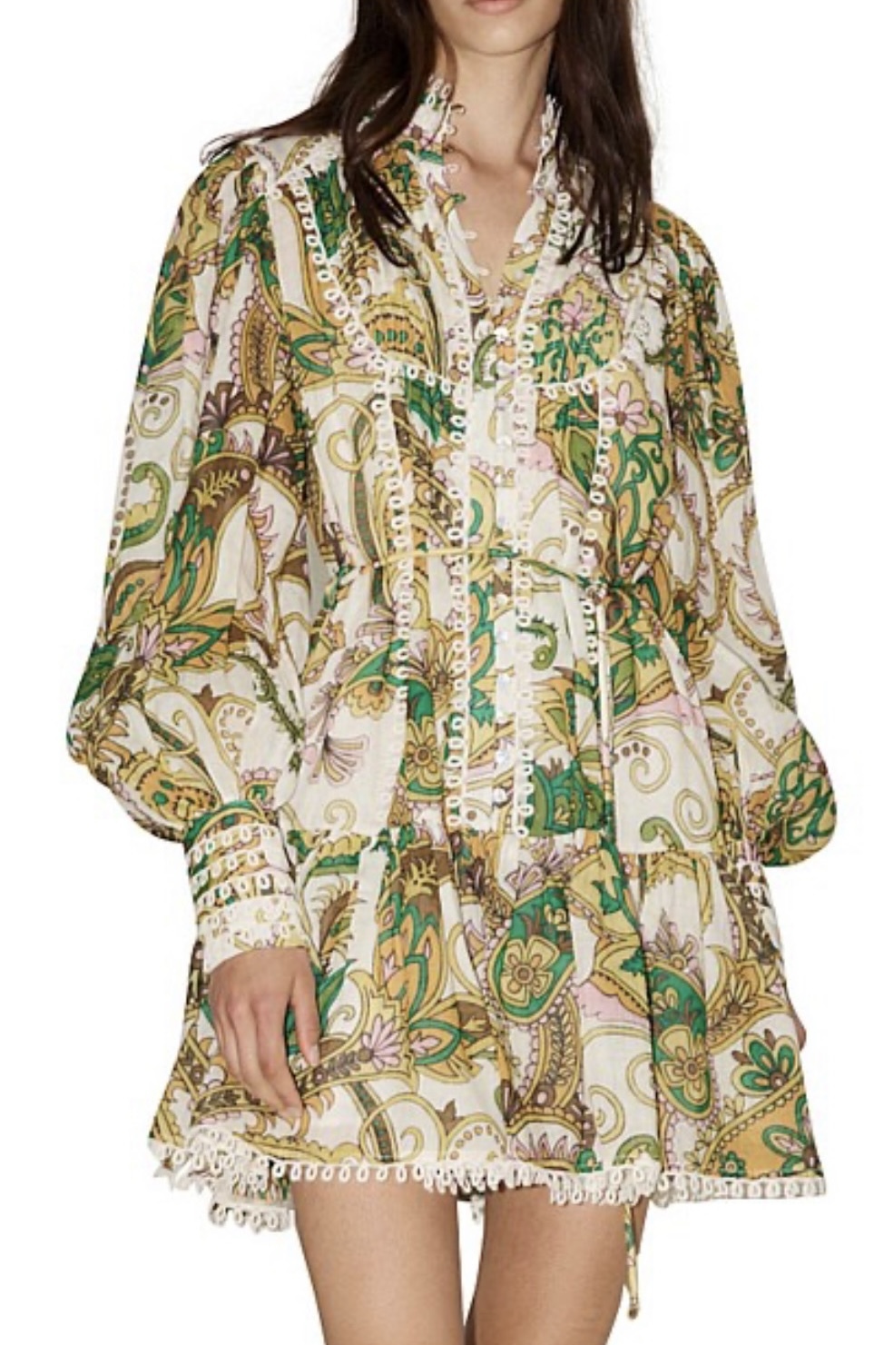 Affordable Alemais Octavia Ruffle Mini Dress