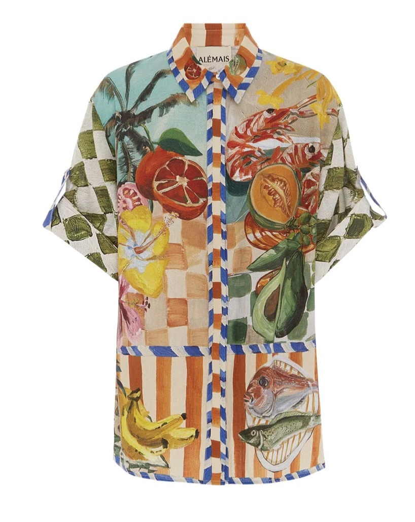 Formal rental Alemais Theo Oversized Shirt