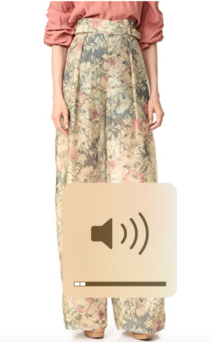 Designer rental Zimmermann Cavalier Buckle Pants