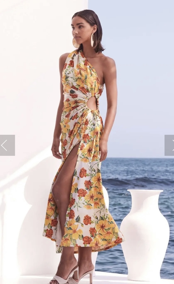 Affordable Sonya Moda Nour Yarden Floral Maxi Dress