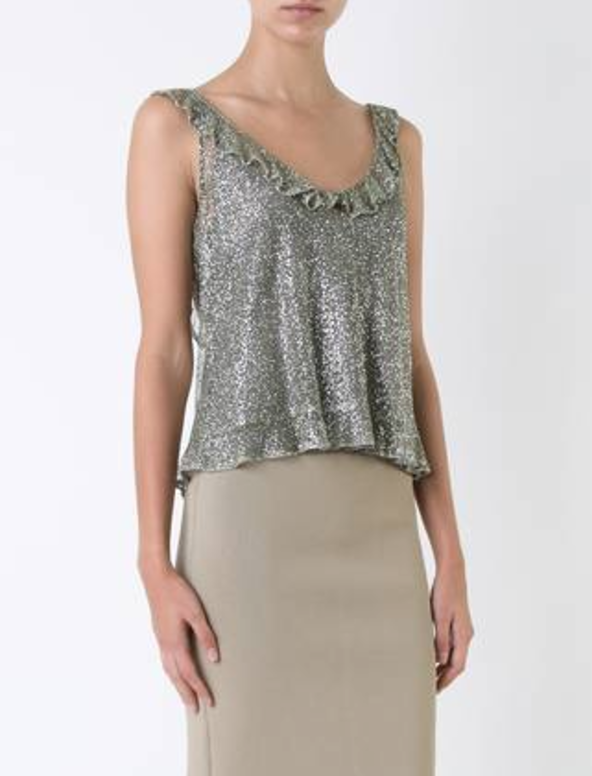 Hire a Scanlan Theodore Tinsel Tulle Top