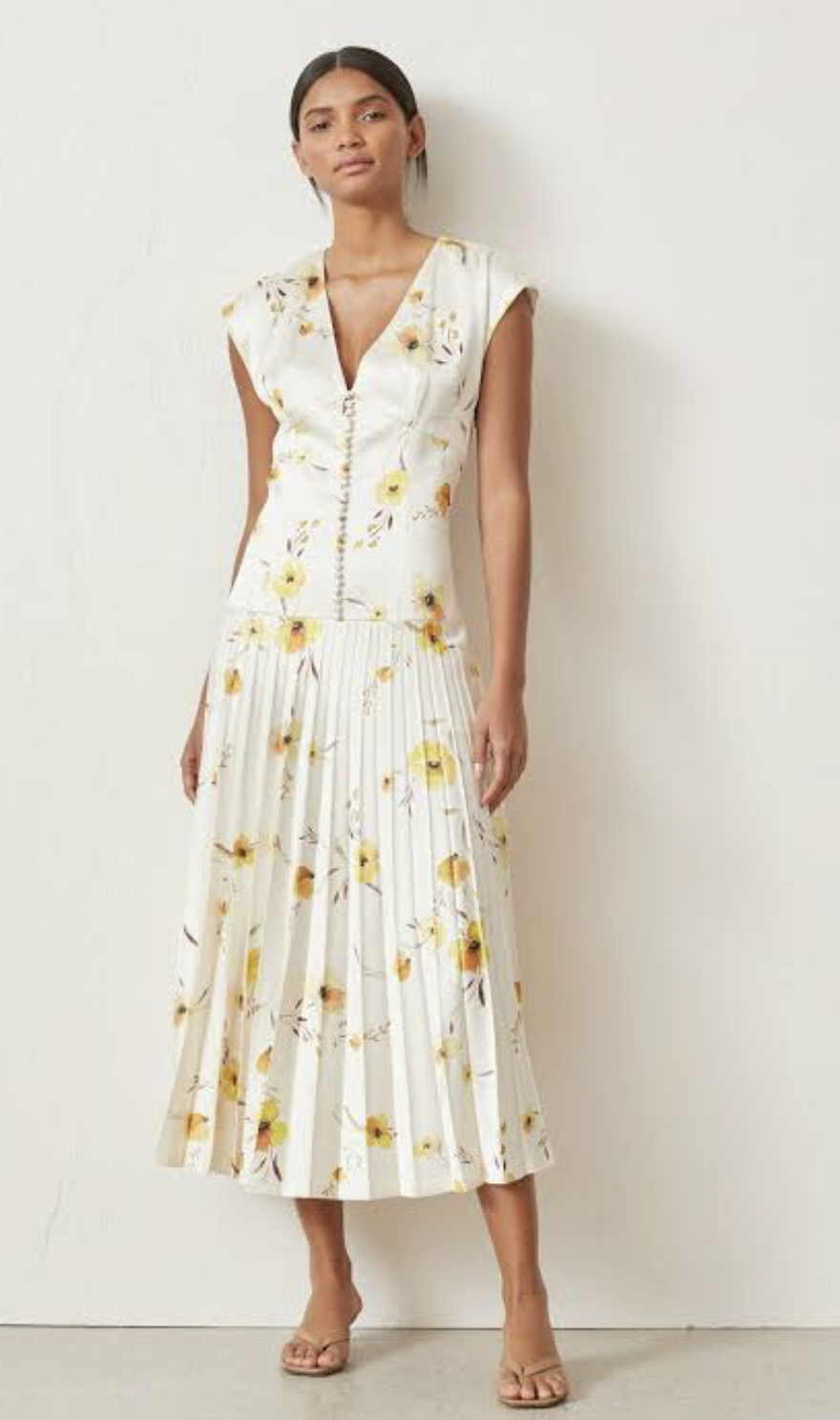 Rent a Bec And Bridge Colette Pleated Midi Dress