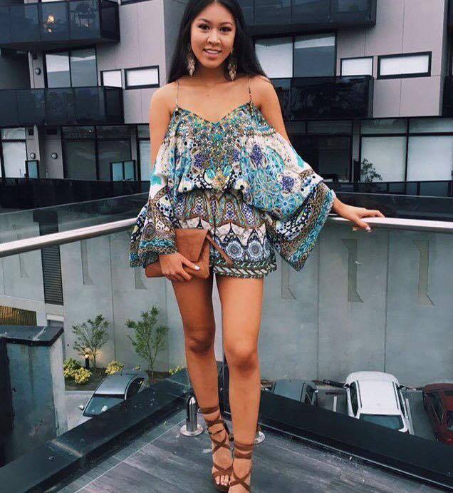 Rental Camilla Meet Me In Casablanca Playsuit