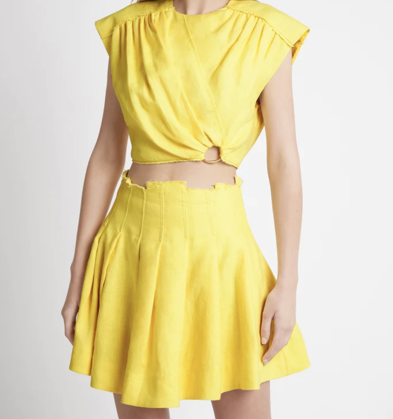 Hire a Aje Byblos Mini Skirt And Top Set