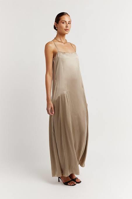 Hire a Dissh Evans Stone Slip Dress
