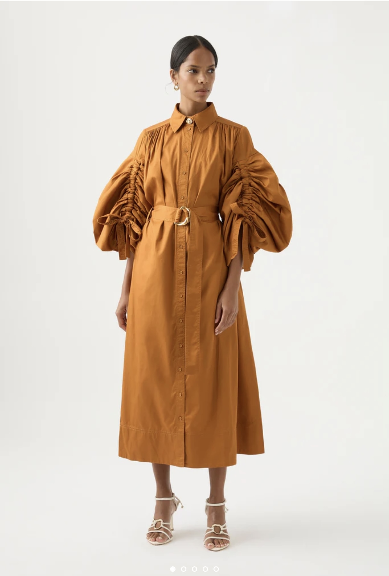 Rental Aje Utopia Drawstring Midi Dress