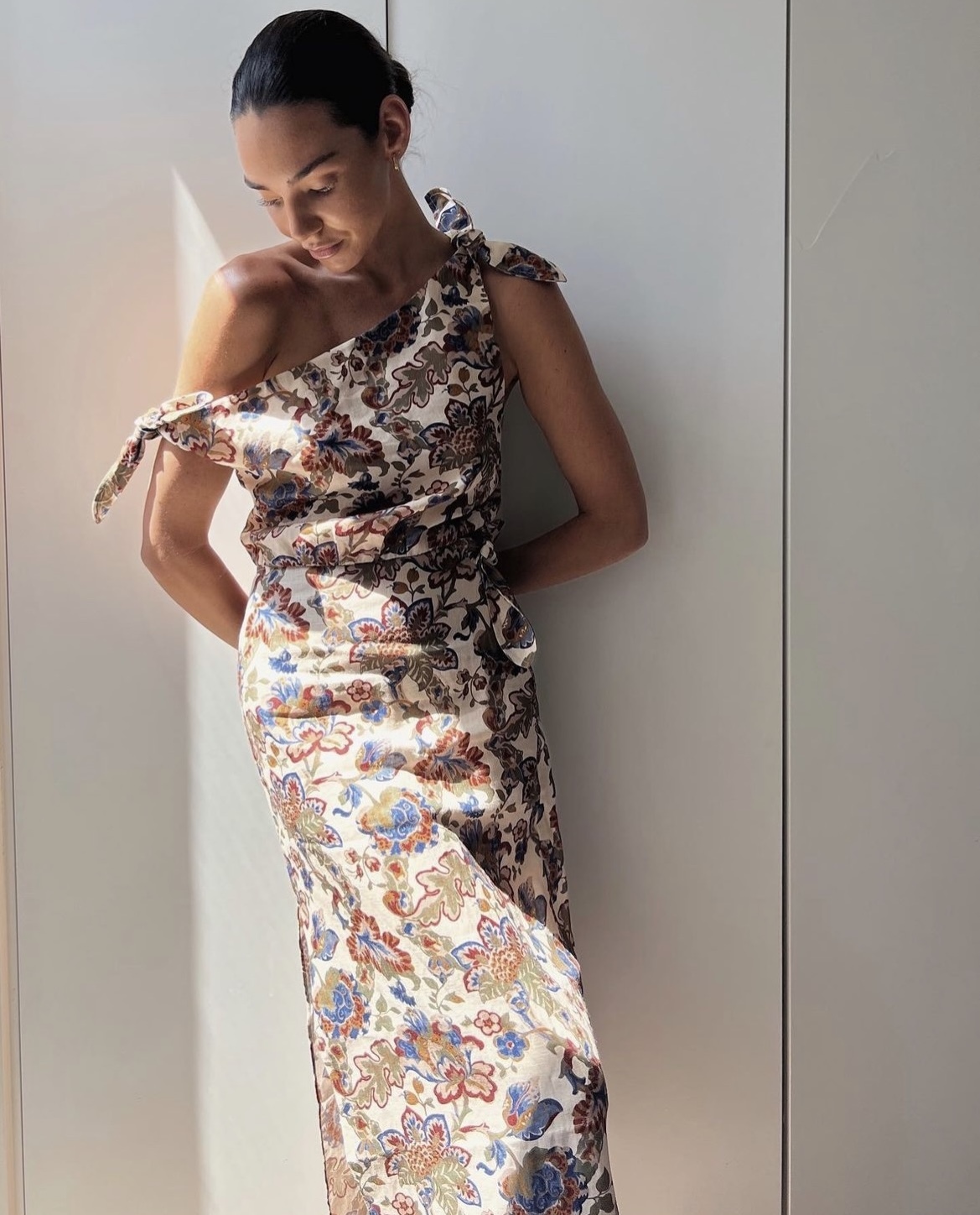 Cheap designer Sir The Label Bettina Tie Side Crop And Skirt In Wiltshire Floral