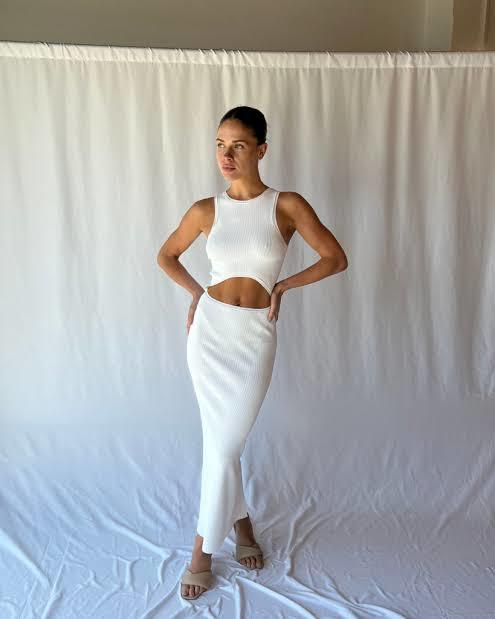 Affordable Sir The Label Ingrid Cut Out Dress