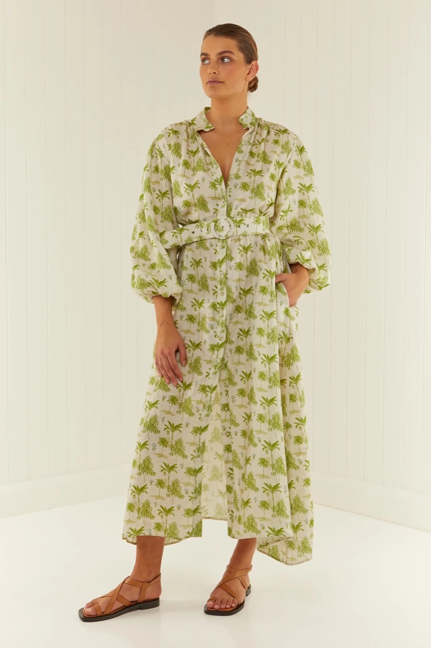Rent a Palm Noosa Noddy Dress In Palm