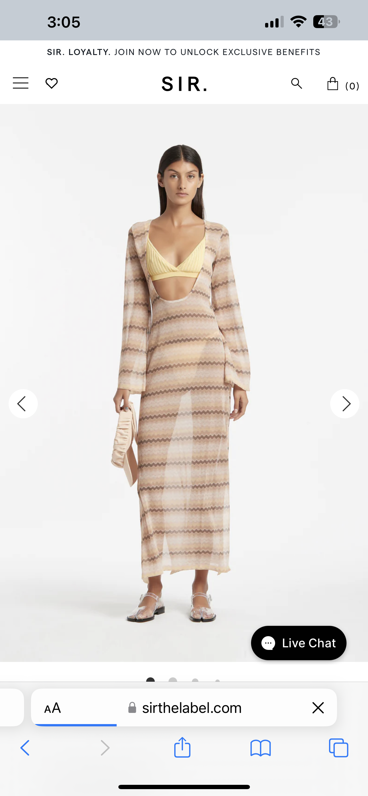 Sir The Label Brown rental