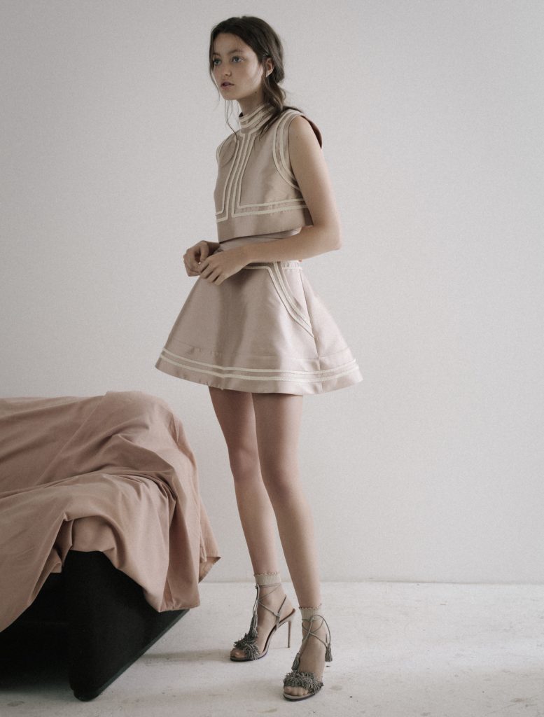 Borrow a Aje Andros Skirt And Empiris Top