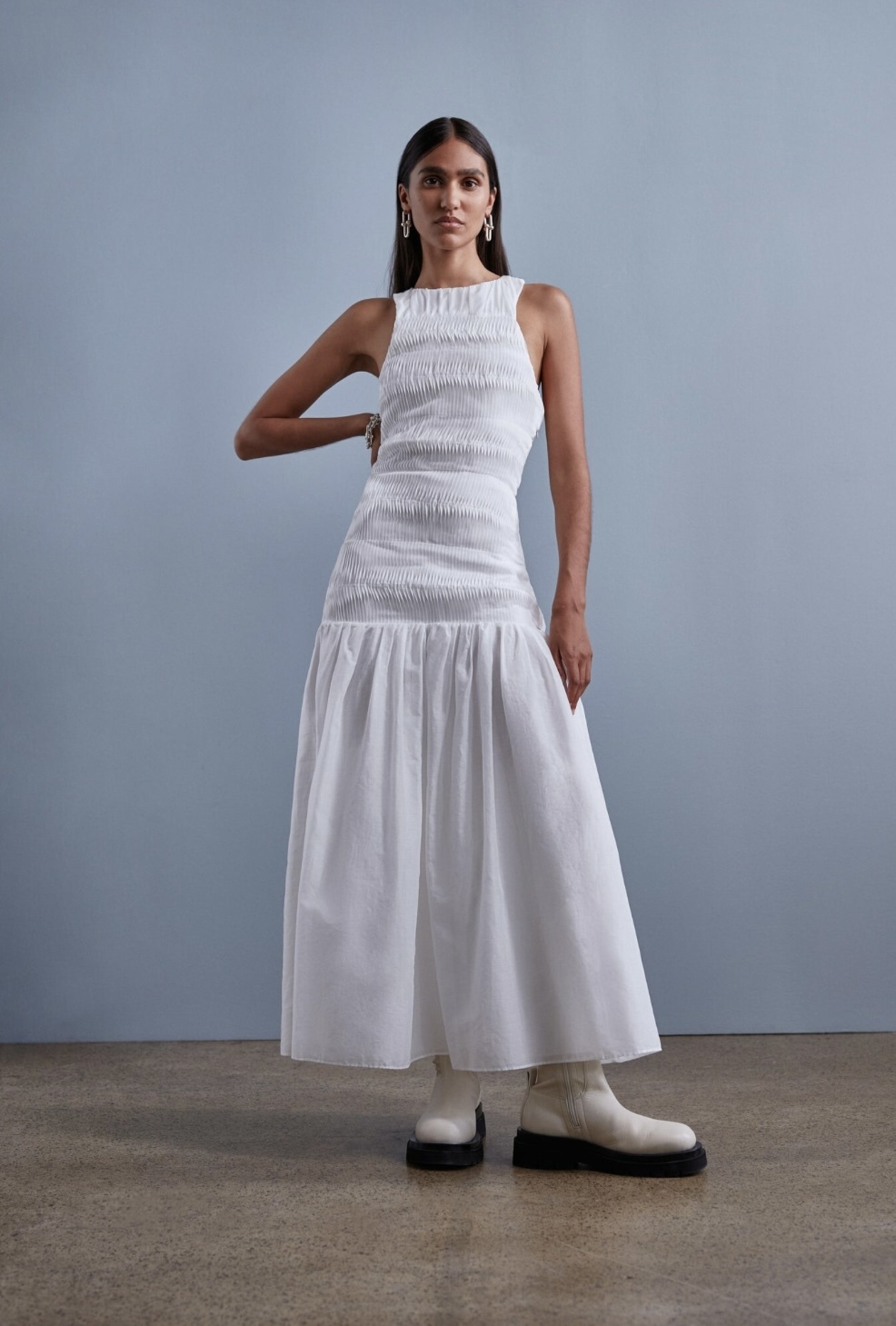 Designer rental Sir The Label Xanthe Midi Dress